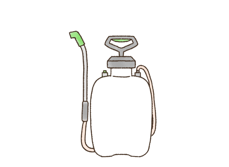 防腐剤噴霧器イラスト